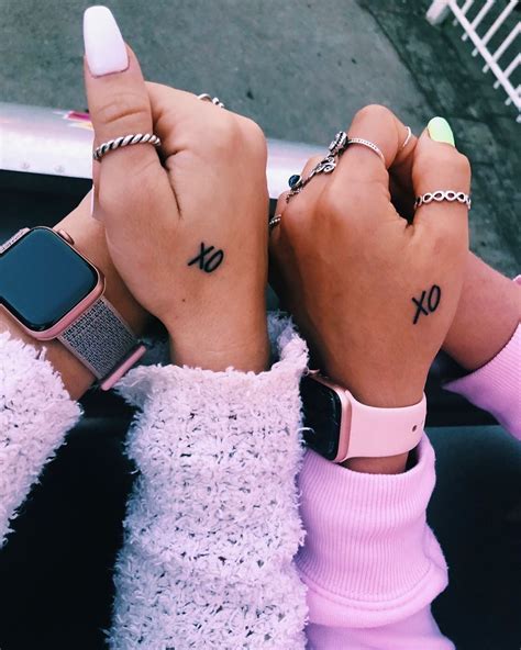 matching bestie tattoos|matching tattoos for besties small.